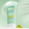 mCaffeine Sun Fix Ultra Light 1% Hyaluronic Acid Matcha Tea Sunscreen SPF 50+ PA++++ | Grocsy