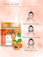 AYA Apricot Exfoliating Face Scrub | Grocsy