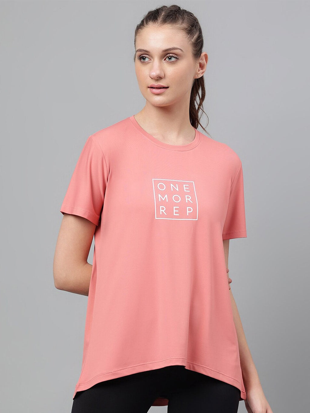 MKH Typography Printed Dri-FIT Relaxed Fit T-shirt | Grocsy