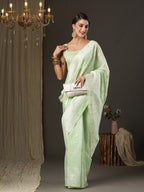 Saree Mall Woven Design Zari Silk Cotton Saree | Grocsy
