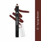 VERYMISS Matte Lip Crayon Lipstick - 12 Syrup Brown | Grocsy