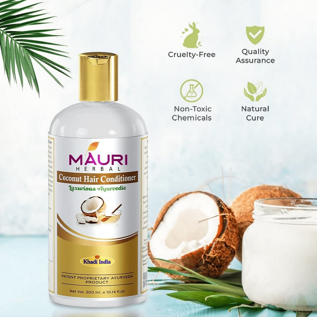 Khadi Mauri Herbal Coconut Hair Conditioner | Grocsy