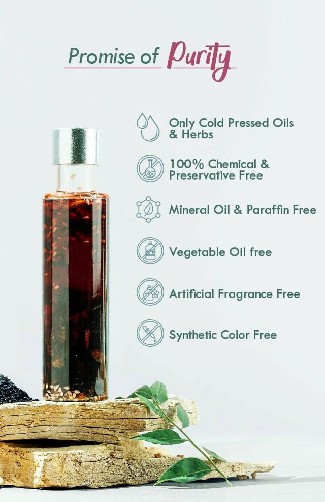 Nat Habit Curry Sesame Winter Hair Oil | Grocsy