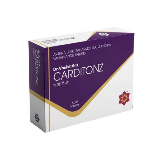 Dr.Vasishth's Carditonz Tablets | Grocsy