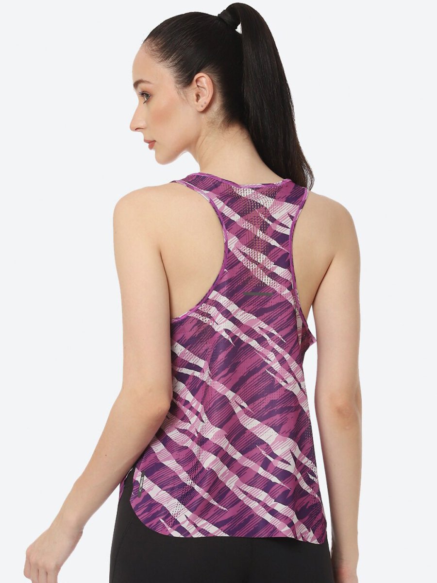 ASICS M Actibreeze Jacquard SS Off Ventilate Actibreeze Aop Printed T-shirt | Grocsy