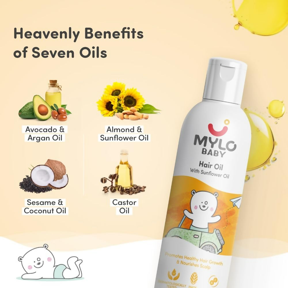 Mylo Baby Hair Oil | Grocsy