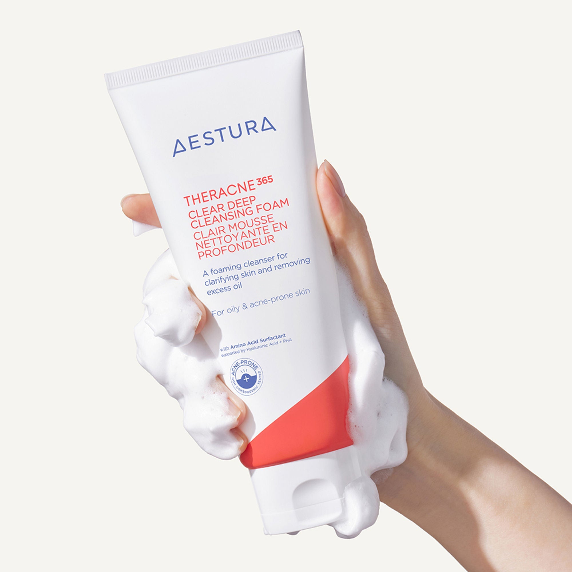 Aestura Theracne365 Clear Deep Cleansing Foam | Grocsy