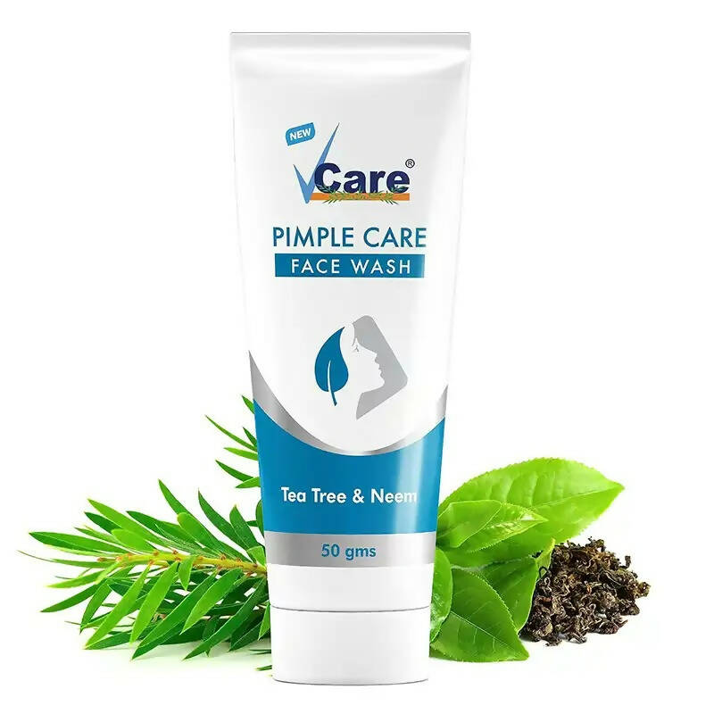 VCare Natural Pimple Care For Face Wash | Grocsy
