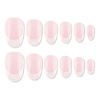 Shills Professional Reusable Press On Nails French Oval - SPN718 | Grocsy