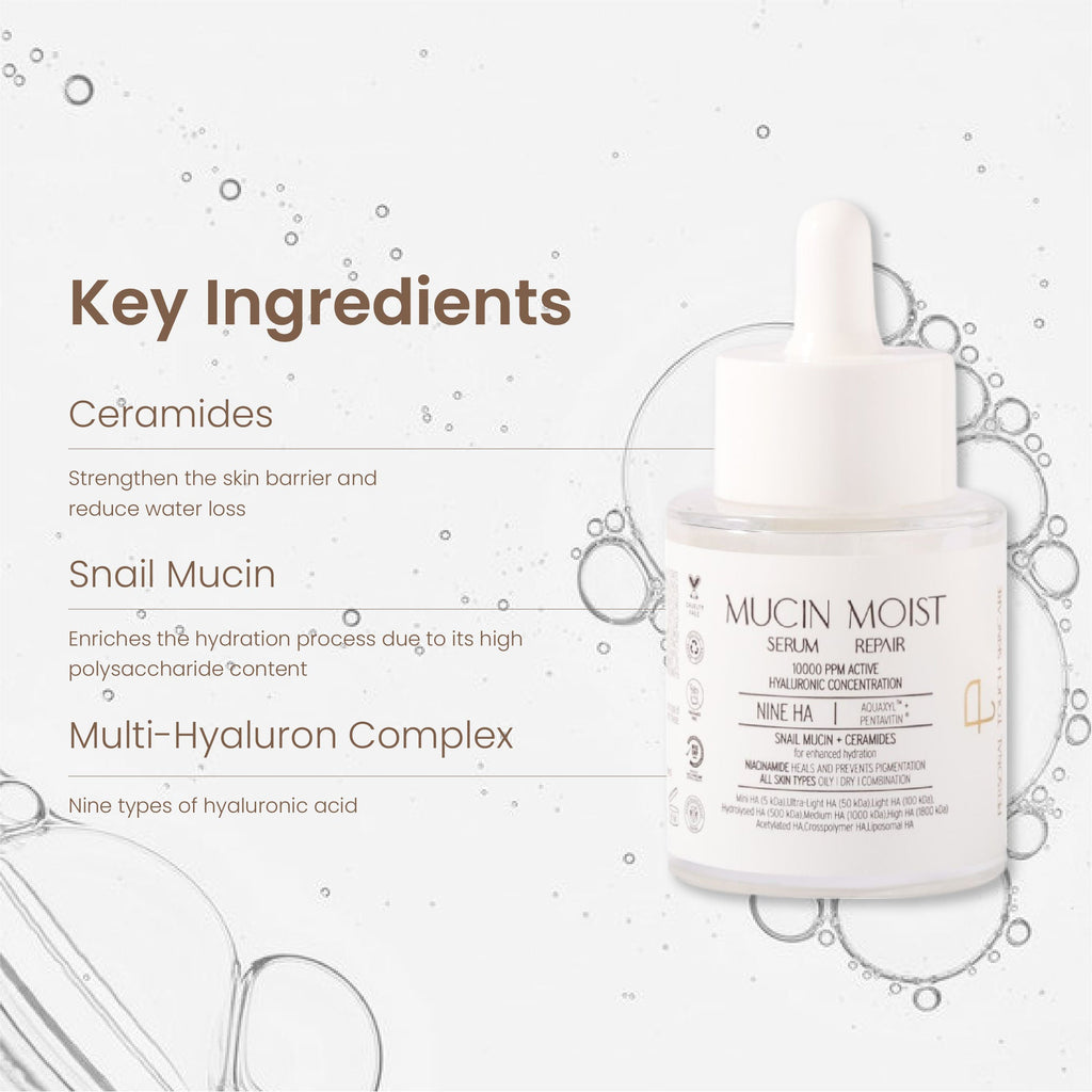 Personal Touch Skincare World’s 1st Snail Mucin Serum With 9 Types Of Hyaluronic Acid Ceramides | Grocsy