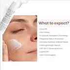 Personal Touch Skincare Mucin Moist Fluid Sunscreen SPF 50+ PA+++ UVA/UVB To Minimizes Pores | Grocsy