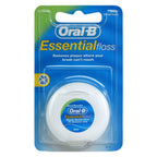 Oral-B Essential Floss Waxed Dental Floss Mint | Grocsy