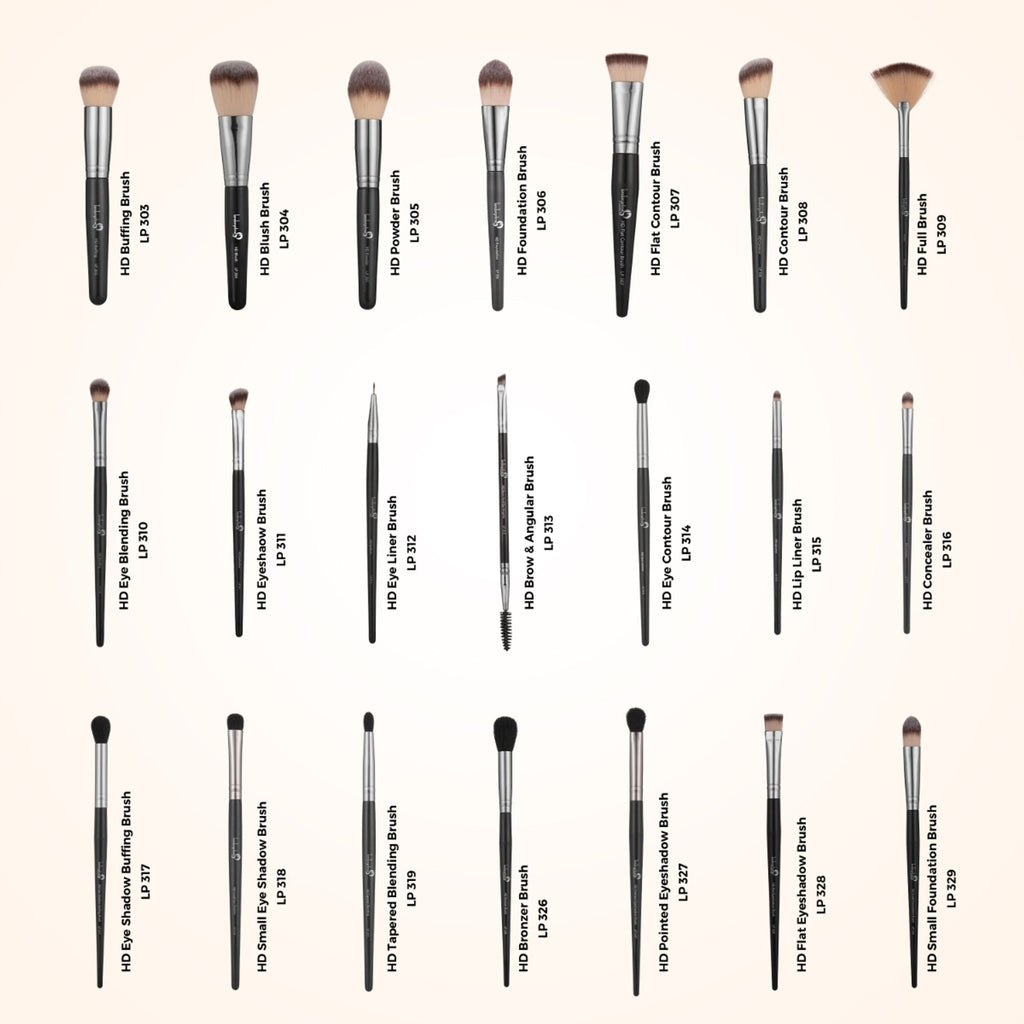 London Prime HD Professional Brush Set - 21 Pcs | Grocsy