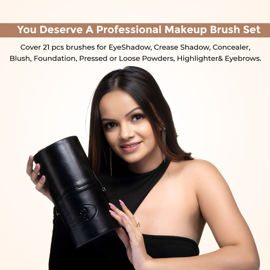 London Prime HD Professional Brush Set - 21 Pcs | Grocsy