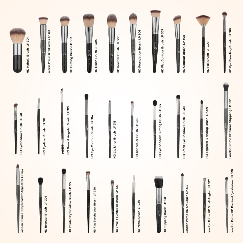 London Prime HD Professional Brush Set - 30 Pcs | Grocsy