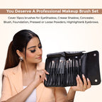 London Prime HD Pro Eye Essential Brush Set - 15 Pcs | Grocsy