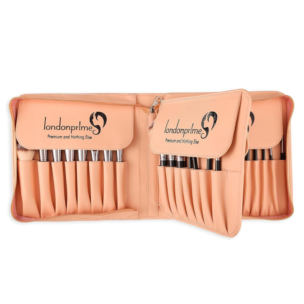 London Prime HD Signature Brush Set - 38 Pcs, Peach | Grocsy