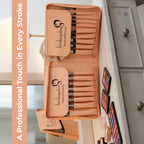 London Prime HD Signature Brush Set - 38 Pcs, Peach | Grocsy