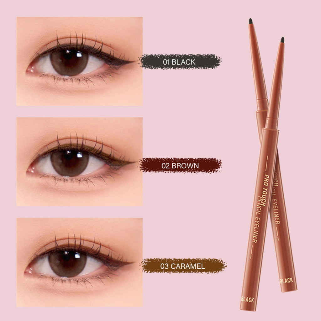 PINKFLASH Pro Touch Pencil Eyeliner - 01 Black | Grocsy