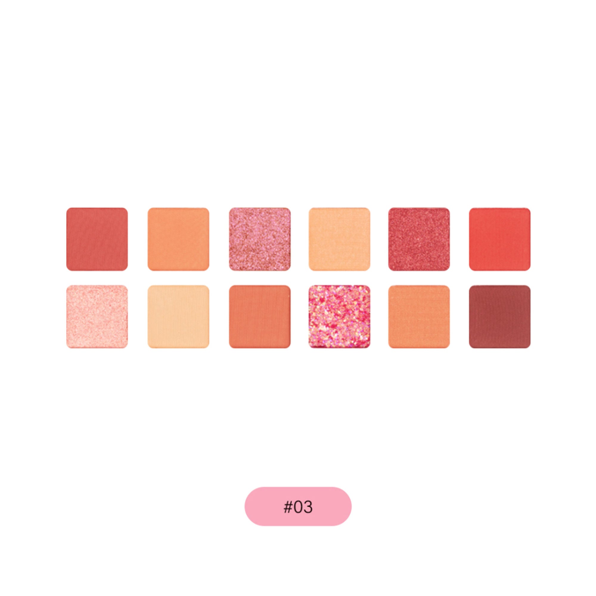PINKFLASH Pro Touch Eyeshadow Palette - 03 Strawberry Doughnut | Grocsy