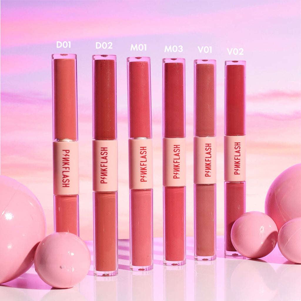 PINKFLASH Duo Lip Gloss - V01 | Grocsy