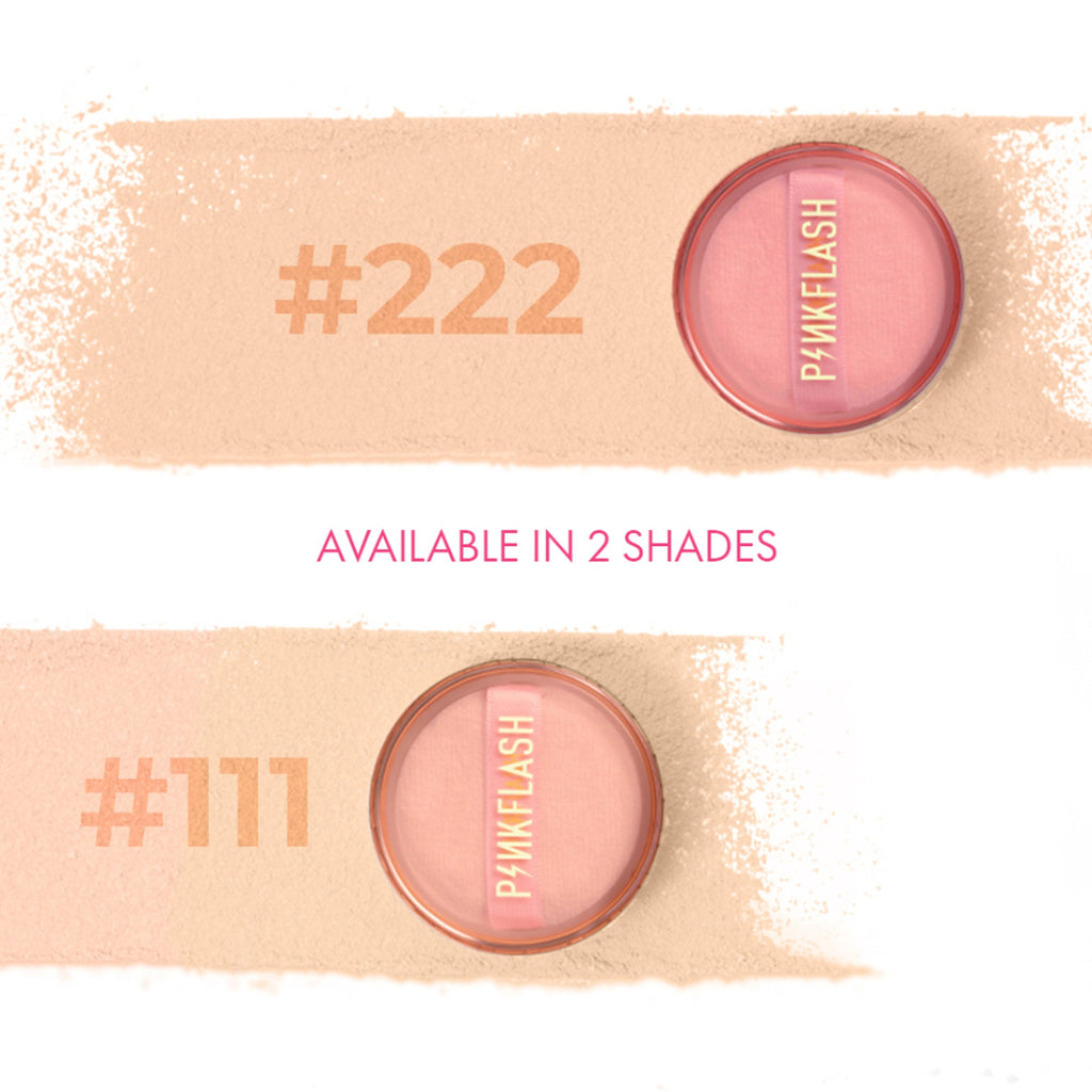 PINKFLASH Oil Controller Translucent Loose Powder - 111 | Grocsy