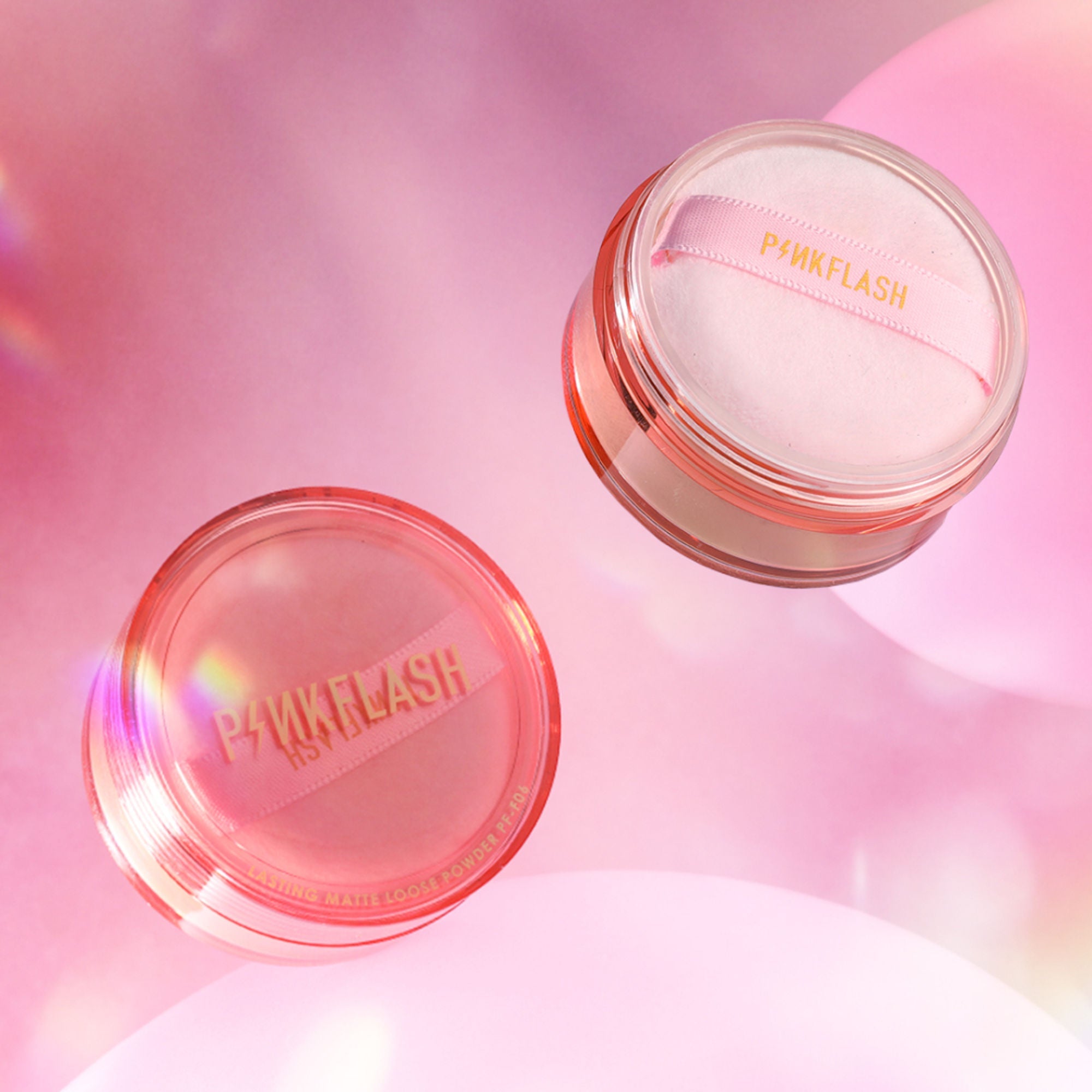 PINKFLASH Oil Controller Translucent Loose Powder - 222 | Grocsy