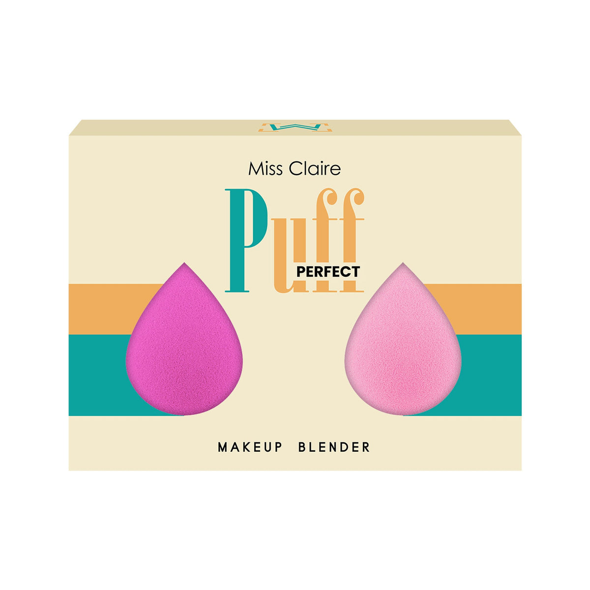 Miss Claire Beauty Blender 2 In 1 - Candy Floss & Fuscia | Grocsy