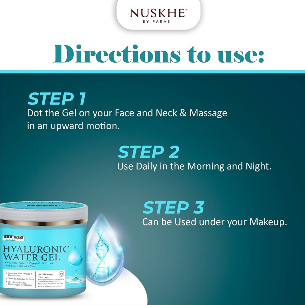 Nuskhe By Paras Studd Muffyn Hyaluronic Face Gel | Grocsy
