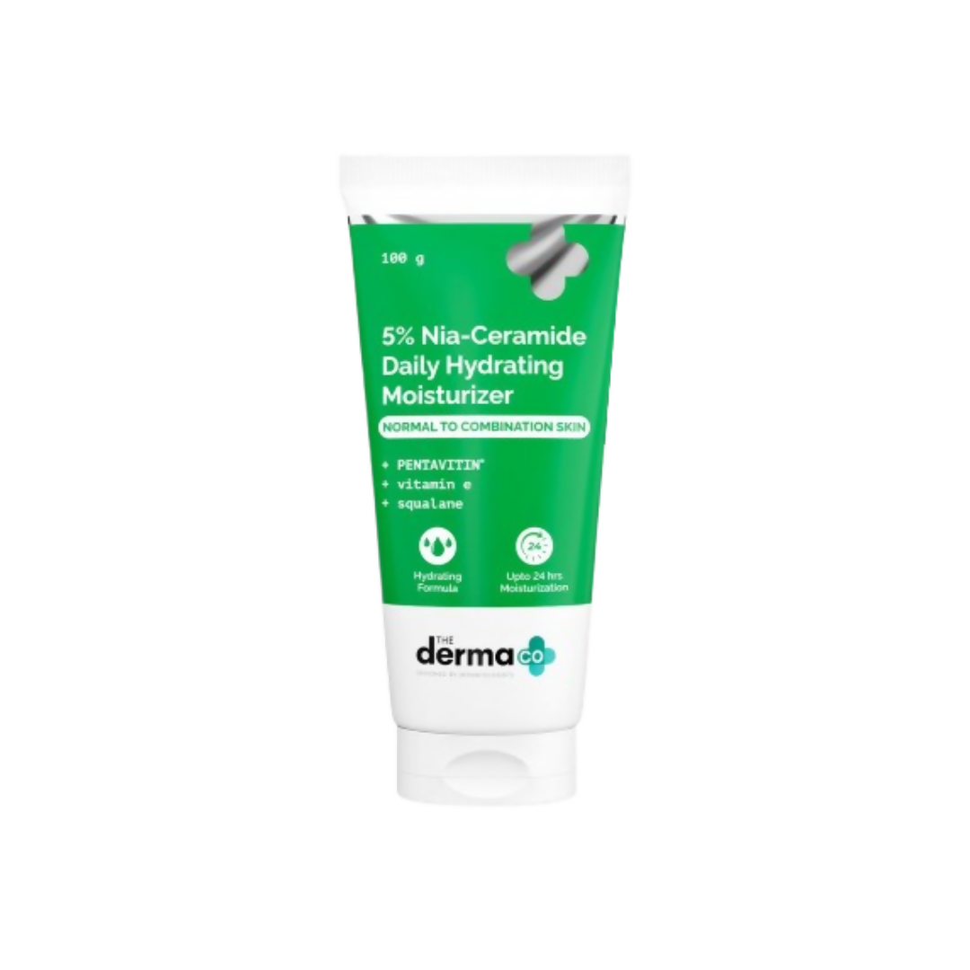 The Derma Co 5% Nia-Ceramide Daily Hydrating Moisturizer | Grocsy