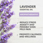 Skiura Nature 100% Natural Lavender Essential Oil For Hair, Skin & Aroma | Grocsy