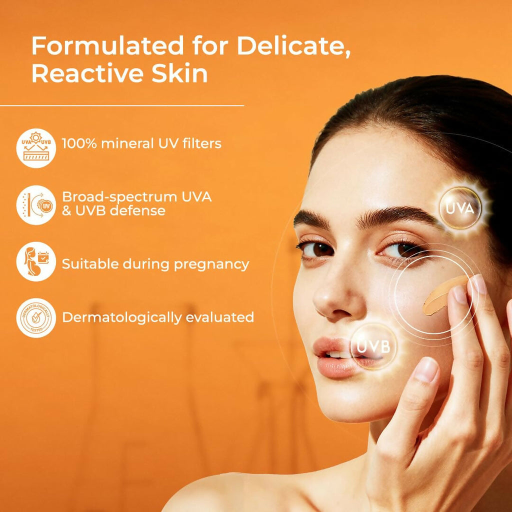 Brinton Uv Doux Tinted Mineral Sunscreen Spf 50 Pa+++ | Grocsy