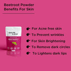 SkinLuv Swarna Beetroot Powder For Skin Glow | Grocsy