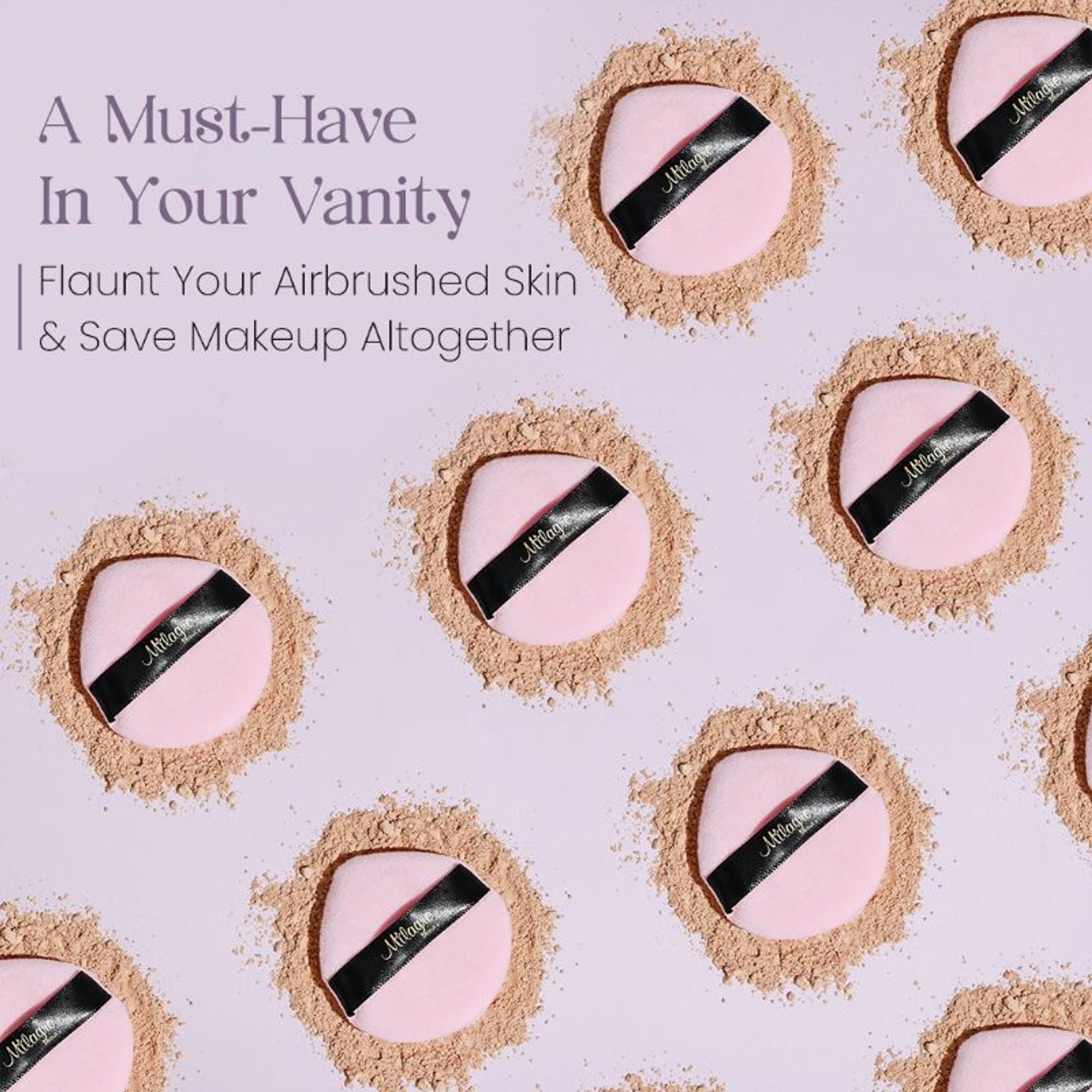 Milagro Beauty Ultrasoft Powder Puff | Grocsy