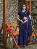 Tikhi Imli Woven Design Ready to Wear Saree | Grocsy