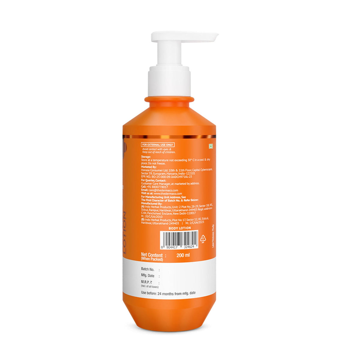 The Derma Co 1% Hyaluronic Moisturizing Sunscreen Body Lotion SPF 50 PA++++ | Grocsy