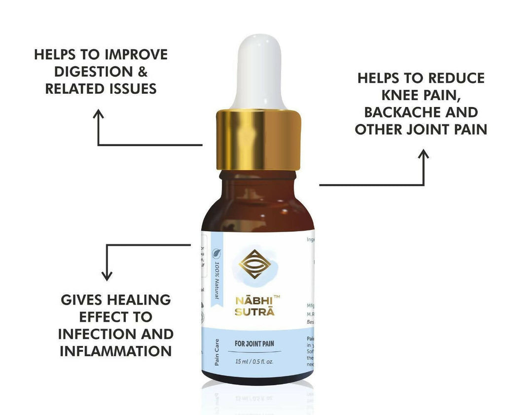 Nabhi Sutra Joint Pain Remedy - Belly Button Oil | Grocsy