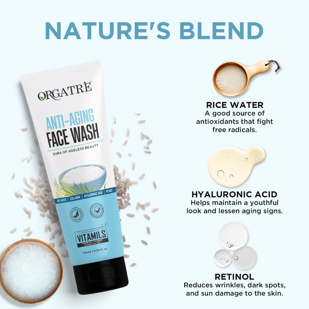 Orgatre Anti Aging Face Wash | Grocsy