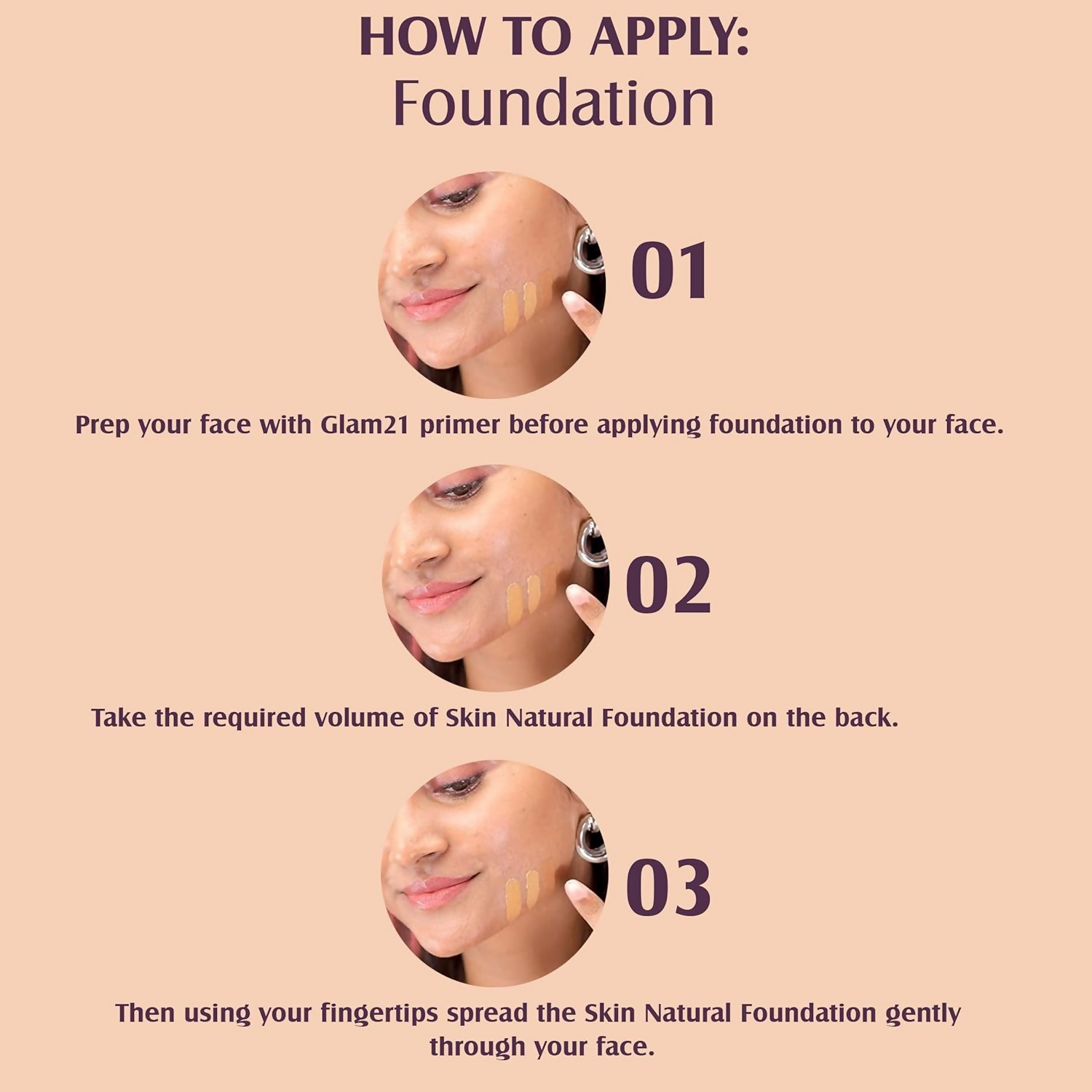 Glam21 Pick Me Matte Foundation - Cheese Cake | Grocsy
