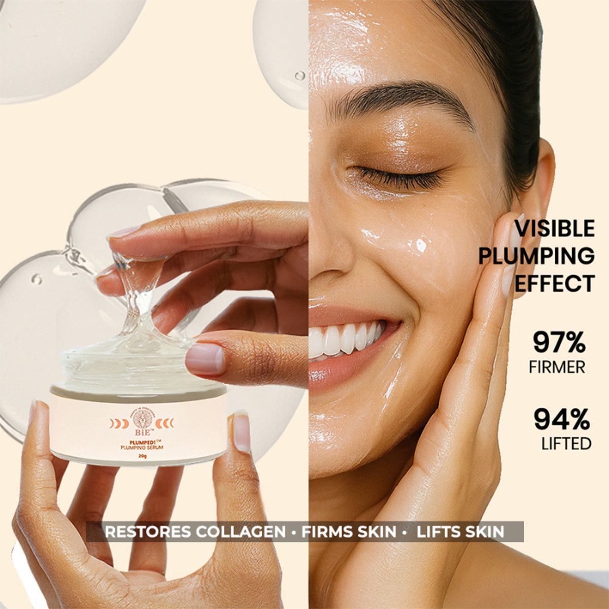 BiE Plumped!- Plumping Serum | Grocsy