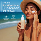 BiE Sundaze Natural Sunscreen SPF 35 PA+++ with Niacinamide | Grocsy