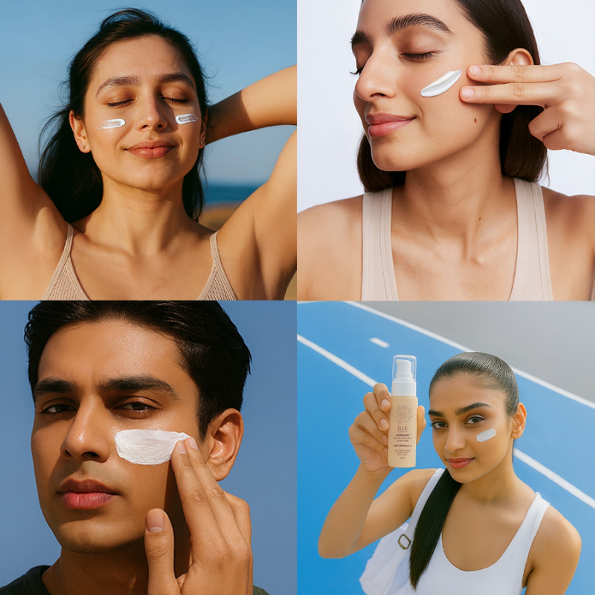 BiE Sundaze Natural Sunscreen SPF 35 PA+++ with Niacinamide | Grocsy