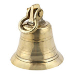 Uapan Marine Ship Brass Bells Religious Temple Ghanta (5" Inch, Gold) | Grocsy