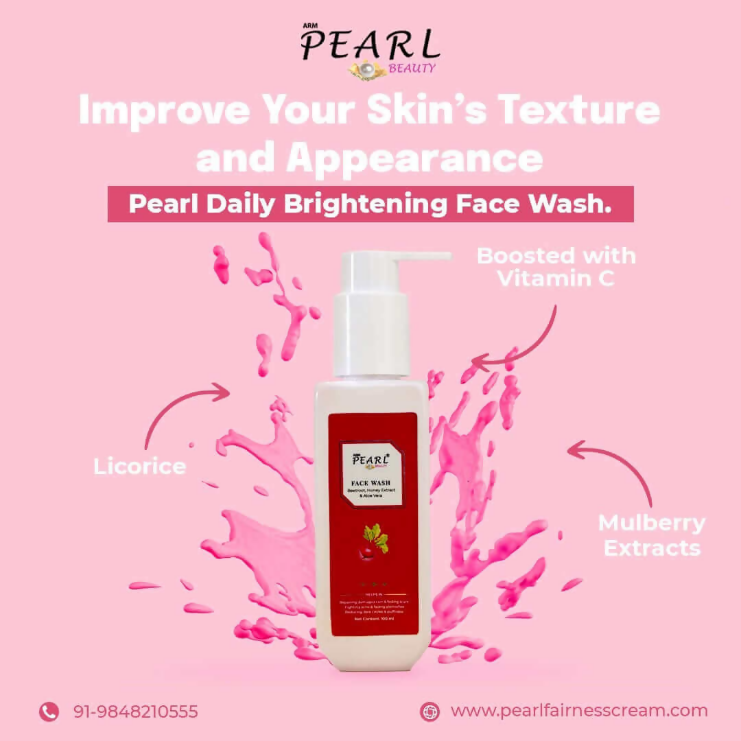 ARM Pearl Beauty Beetroot Honey Face Wash | Grocsy