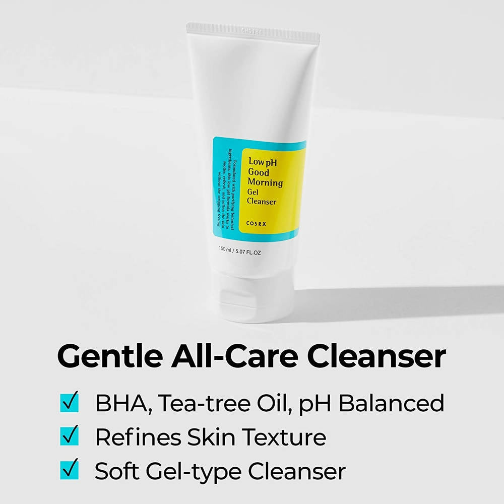 Cosrx Low pH Good Morning Gel Cleanser - Korean Skincare | Grocsy