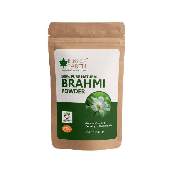 Bliss of Earth 100% Pure Natural Brahmi Powder | Grocsy