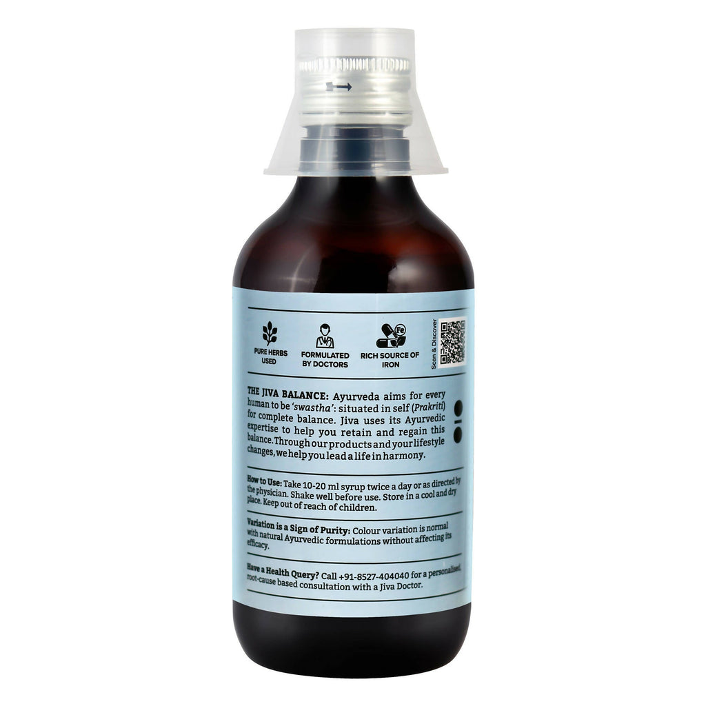 Jiva Ayurveda Mahadrakshadi Syrup | Grocsy