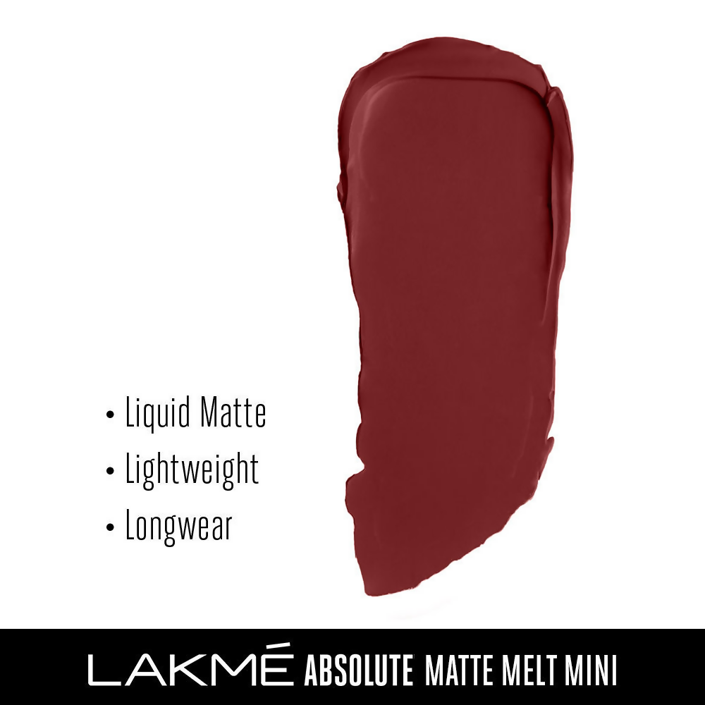 Lakme Beyond Matte Liquid Lip Color - Brown Souvenir | Grocsy