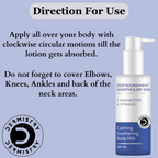 Dermistry Sensitive & Dry Skin Care Calming Soothing Body Milk Lotion Shea Butter & Vitamin E | Grocsy