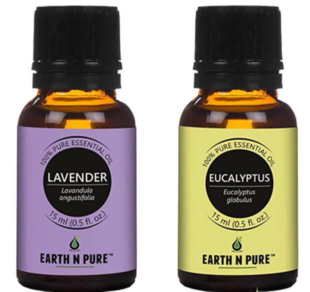 Earth N Pure Eucalyptus & Lavender Essential Oils | Grocsy